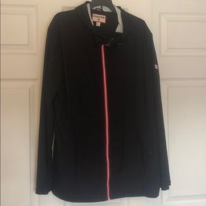 Black Hooded Hunter Rain Jacket sz XL NWOT